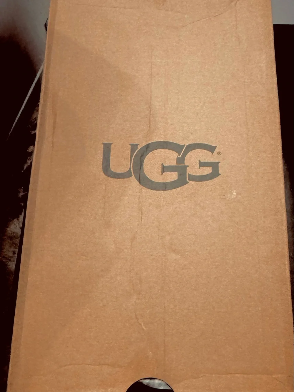 UGG women, very slick, Black Suede Slip-On Loafers with Tan Outsole